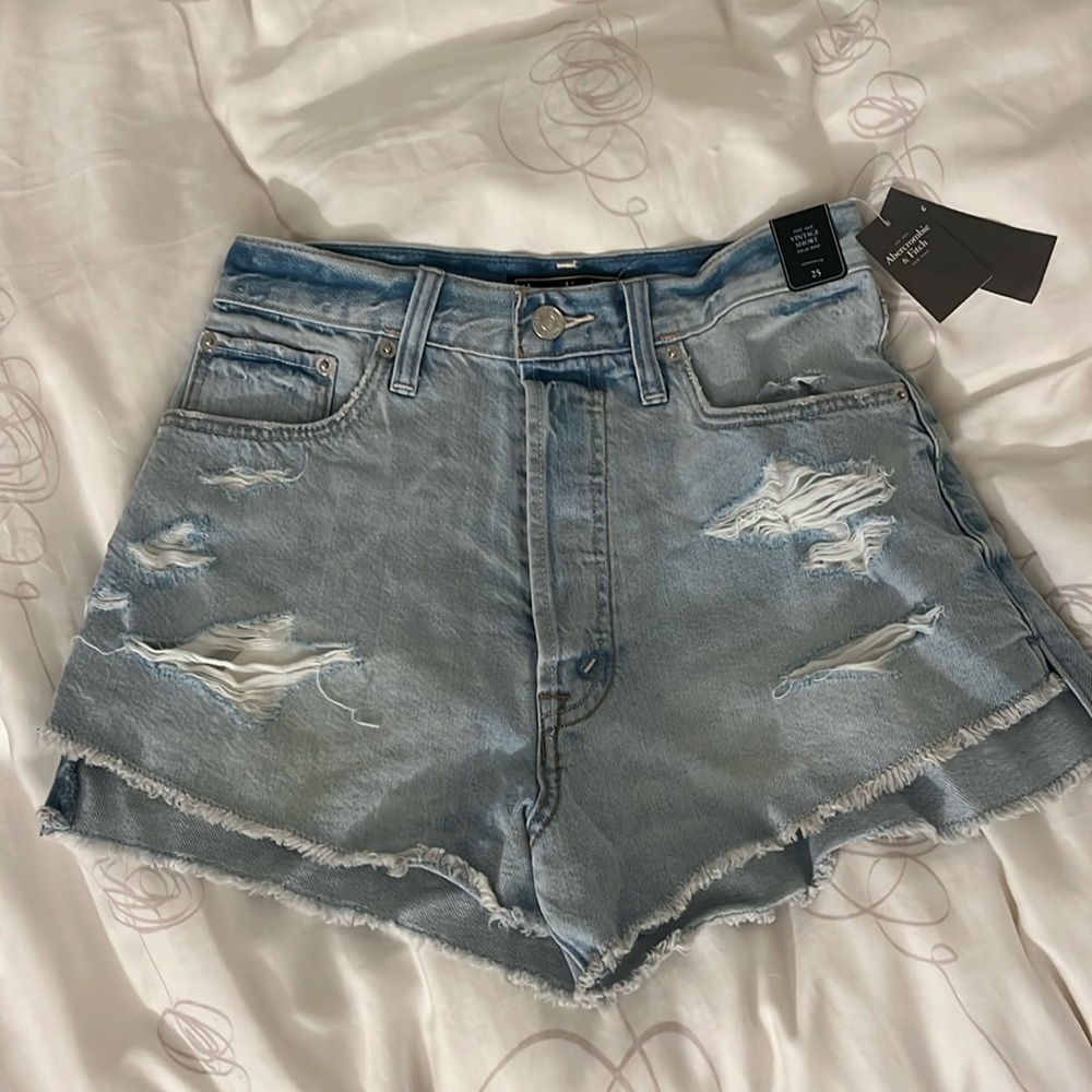 A&F Vintage High Rise Shorts